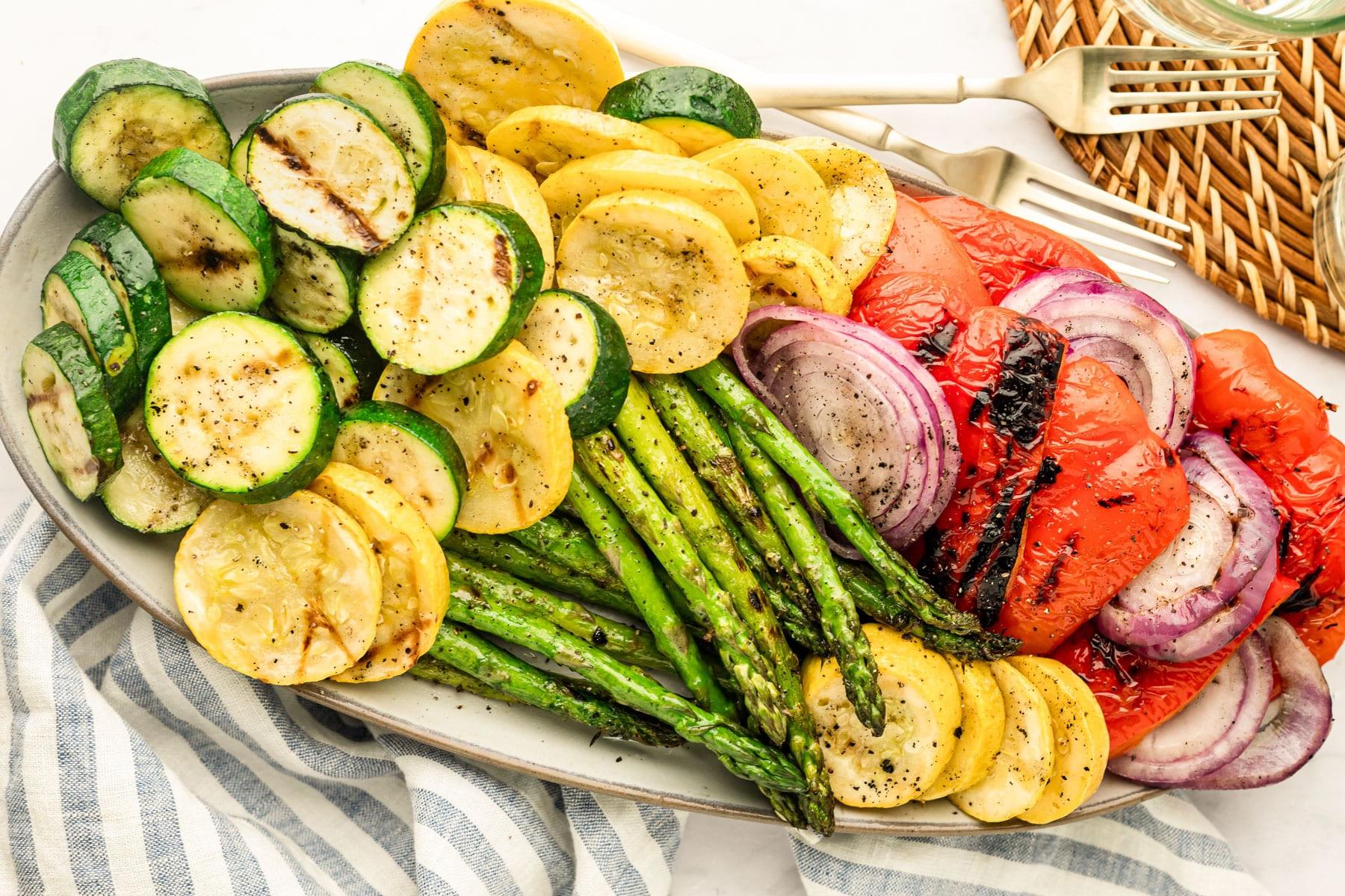 Gegrilltes Gemüse als einfache und leckere Beilage
