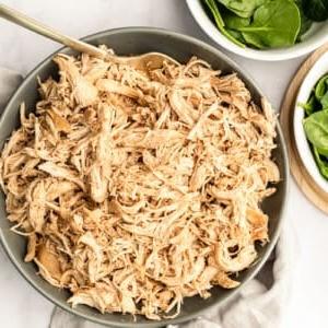 Hähnchen aus dem Slow Cooker für Meal Prep