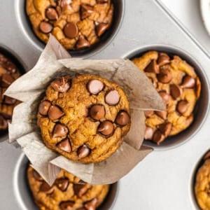 Gesunde Kürbis-Haferflocken-Muffins