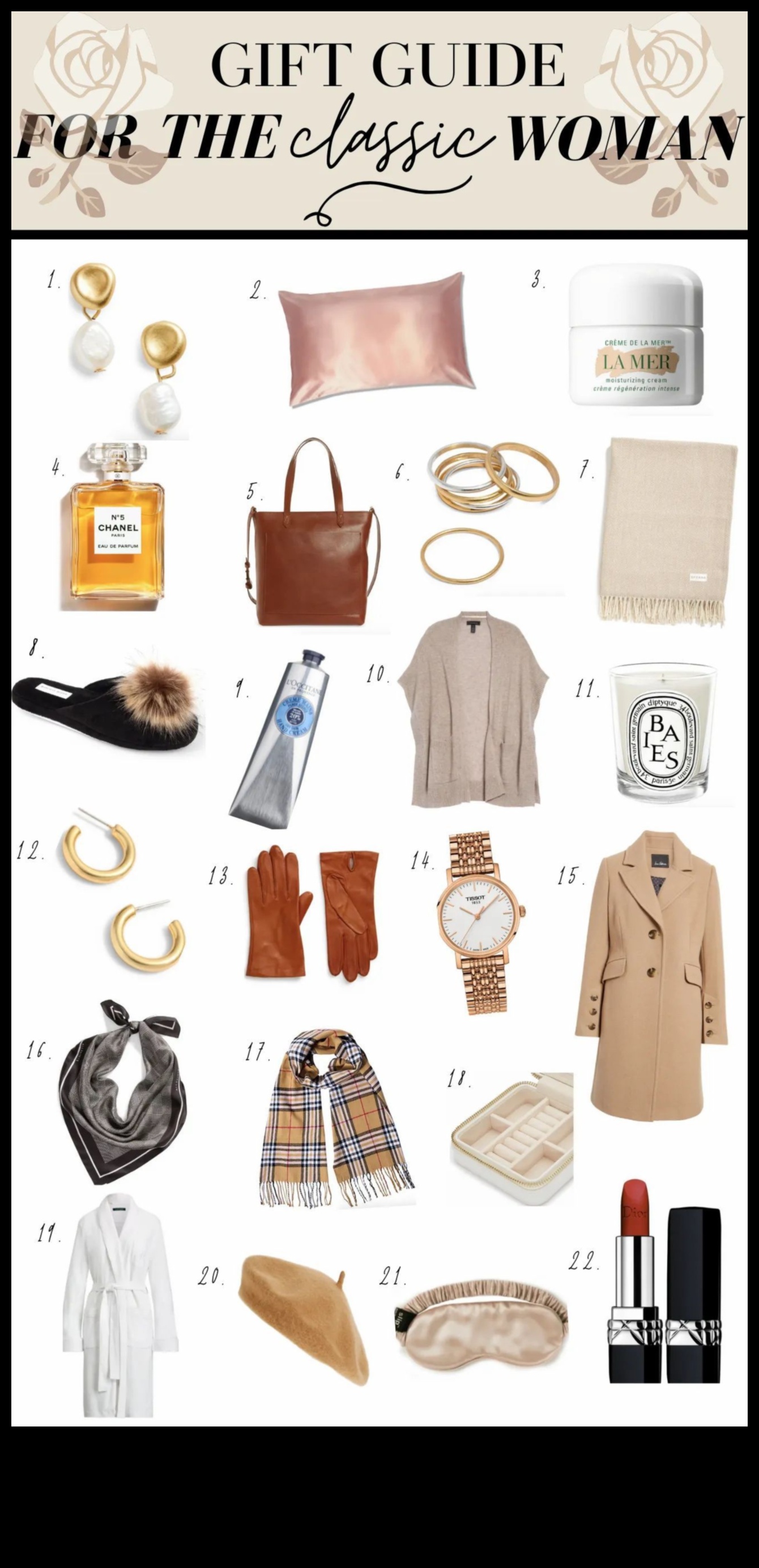 Jetoane atemporale: Cadouri clasice pentru o femeie onorată de timp