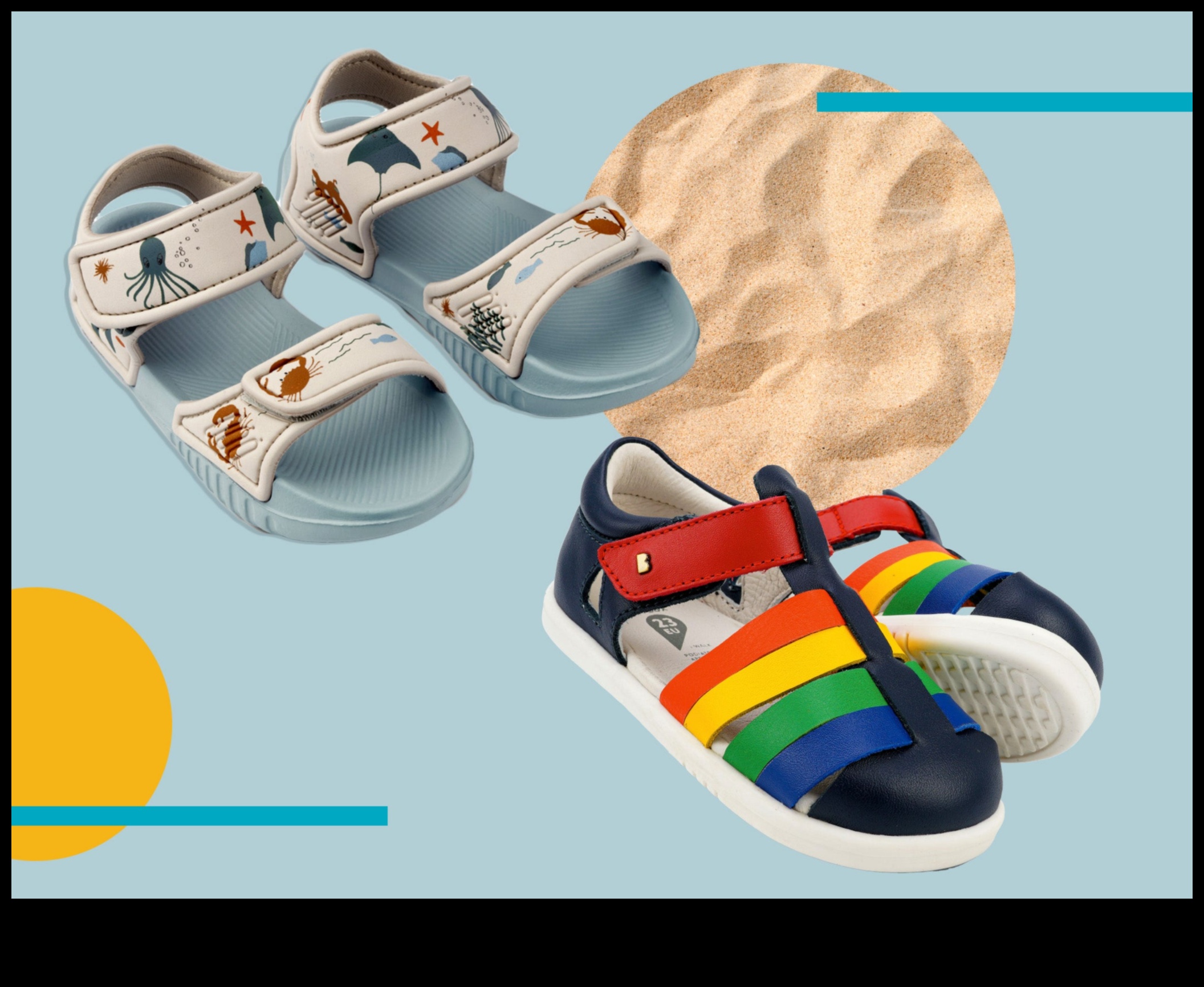 Degetele de la picioare minuscule, mare confort: încălțăminte adorabilă