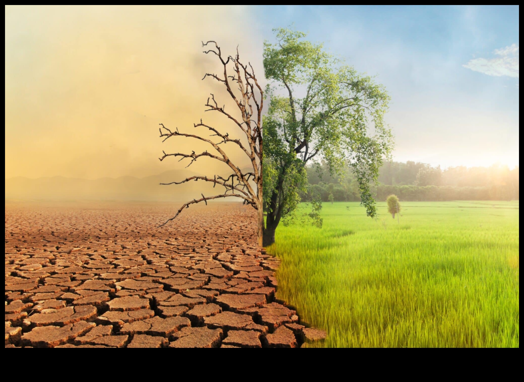 Cronicile climatice: peisaje de diagramă pe fondul schimbărilor de mediu