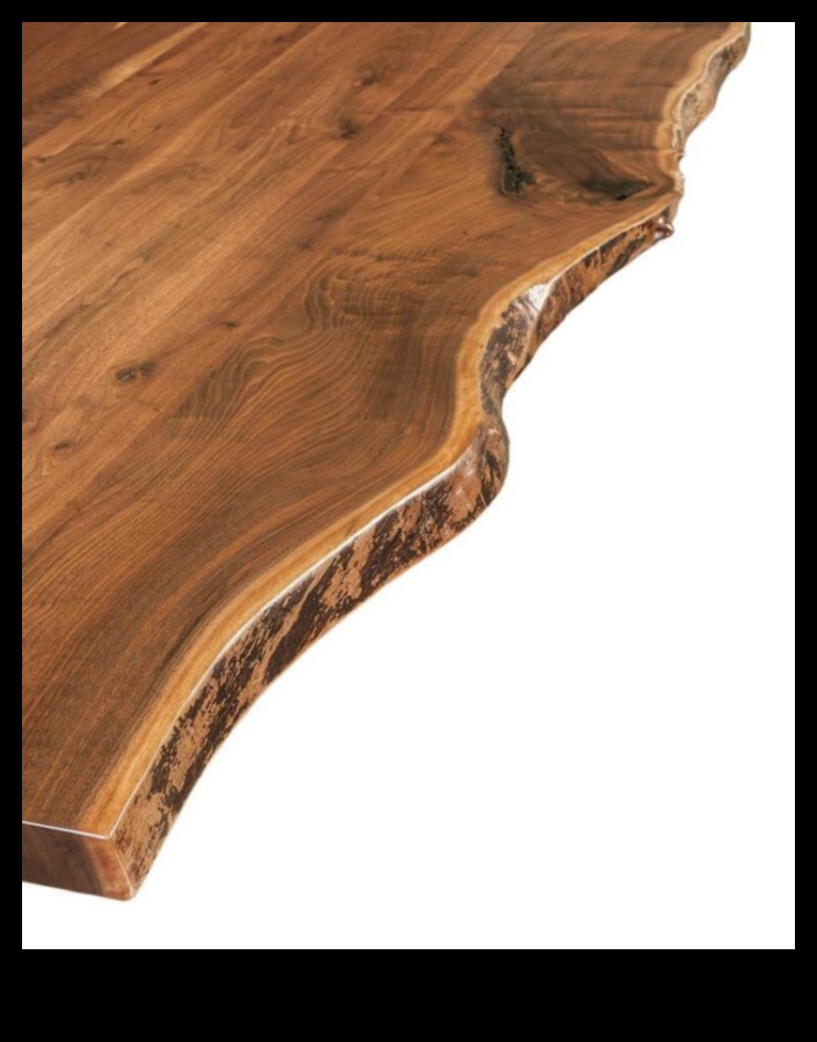 Prelucrarea lemnului cu margine live: crearea de modele organice și unice