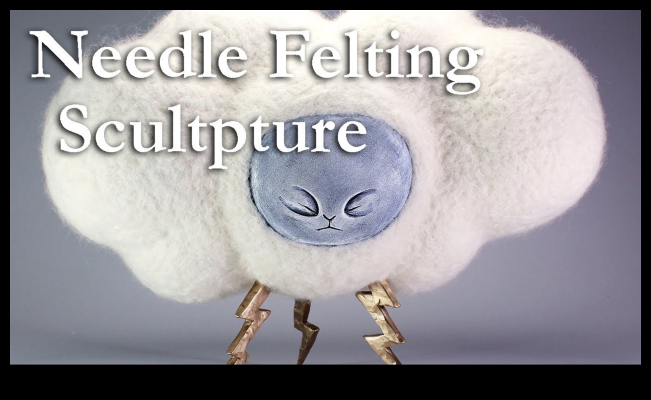 Tehnici de artizanat pentru felul de ac: sculptând cu lână