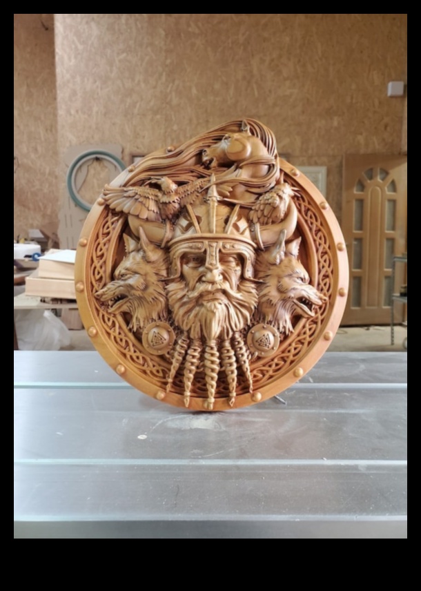 Sculpturi de artă de perete din lemn: meșteșuguri piese dimensionale pentru impact