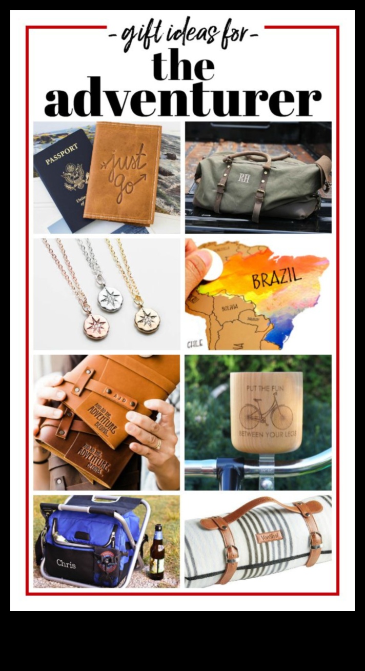 Comorile călătorilor: Cadouri pentru călătoria de ziua de naștere a aventurierului