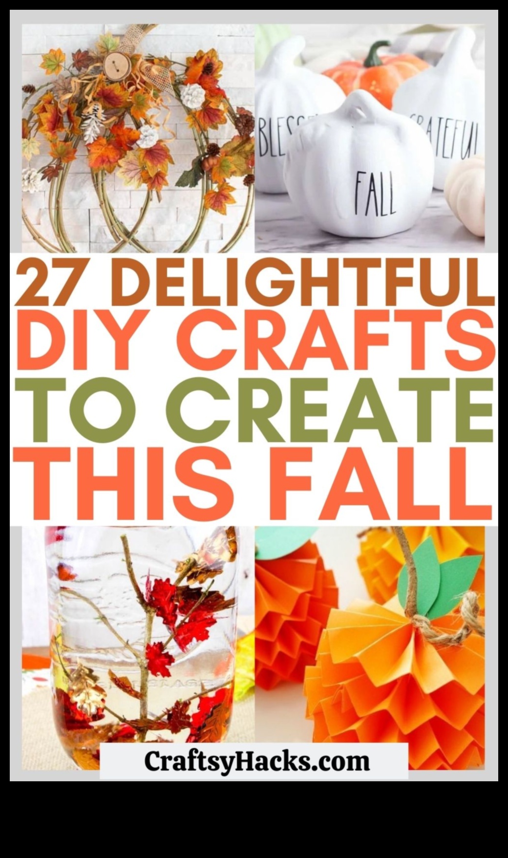 10 meșteșuguri de toamnă DIY pentru a face cu copii 5 Abundență de toamnă: meșteșuguri de bricolaj inspirate de bounty -ul toamnei