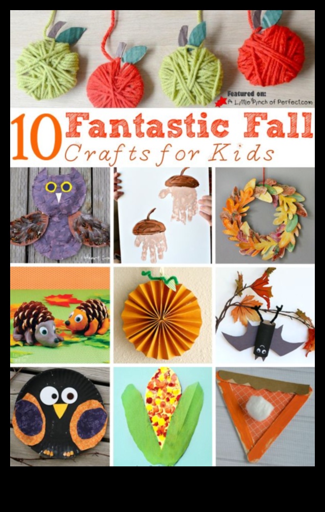 10 meșteșuguri de toamnă DIY pentru a face cu copiii 4 Abundență de toamnă: meșteșuguri de bricolaj inspirate de bounty -ul toamnei