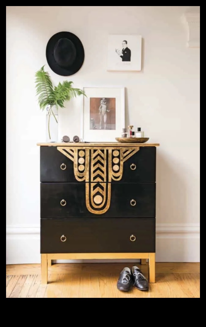 Accesorii de bricolaj inspirate de Art Deco: Glam inspirat de Gatsby