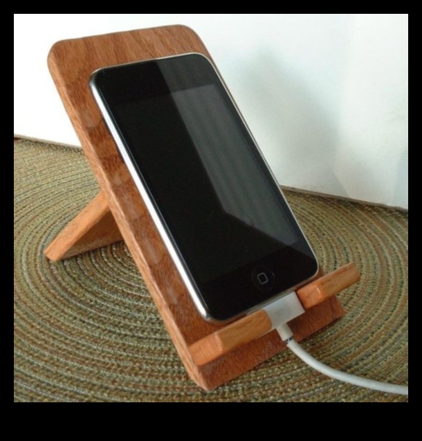 Standuri pentru smartphone -uri din lemn de bricolaj: artizanat accesorii elegante tehnologice