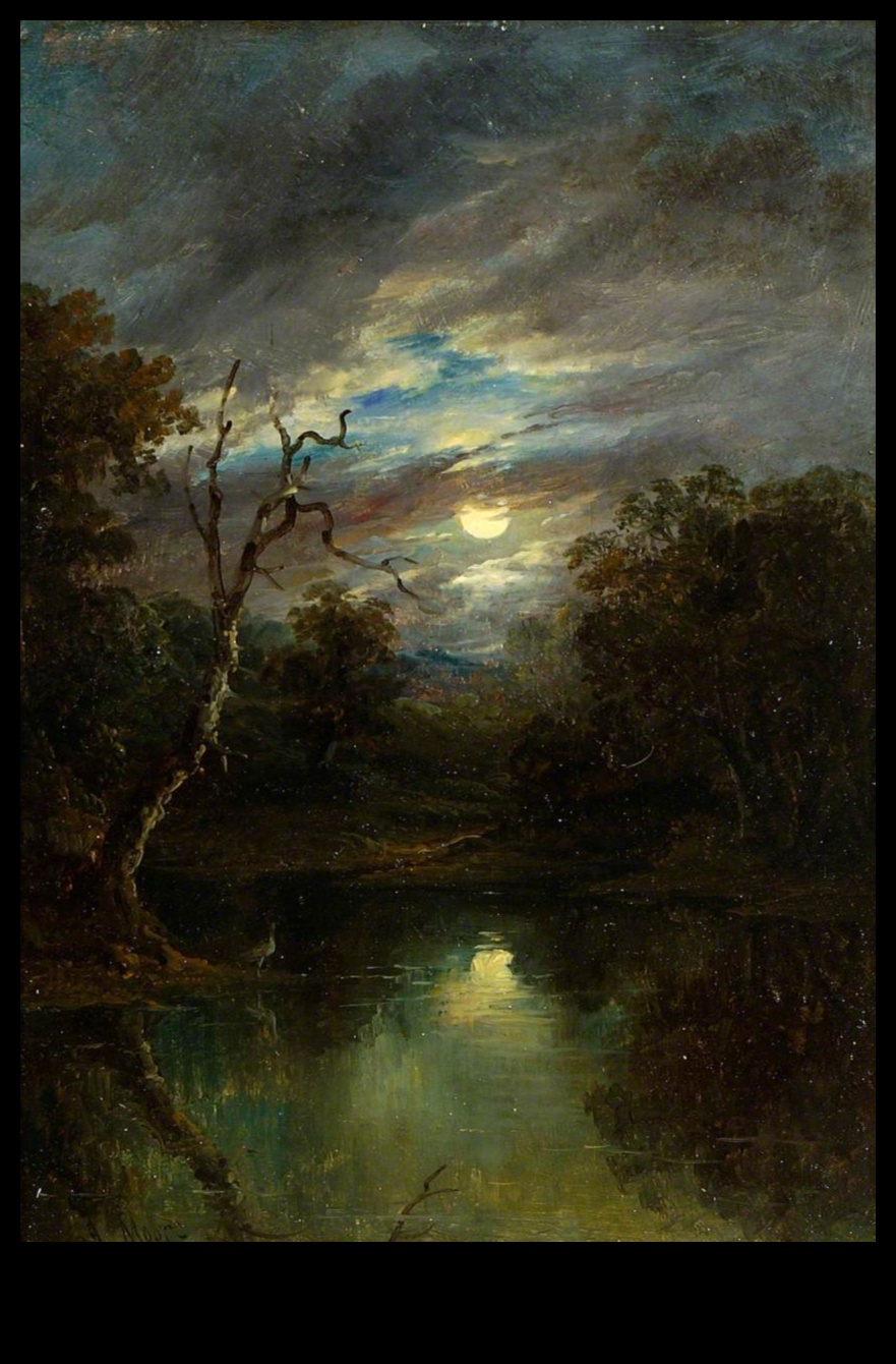 Peisajul luminat de lună 3 Peisaje lunare: scene luminate de lună în diverse medii