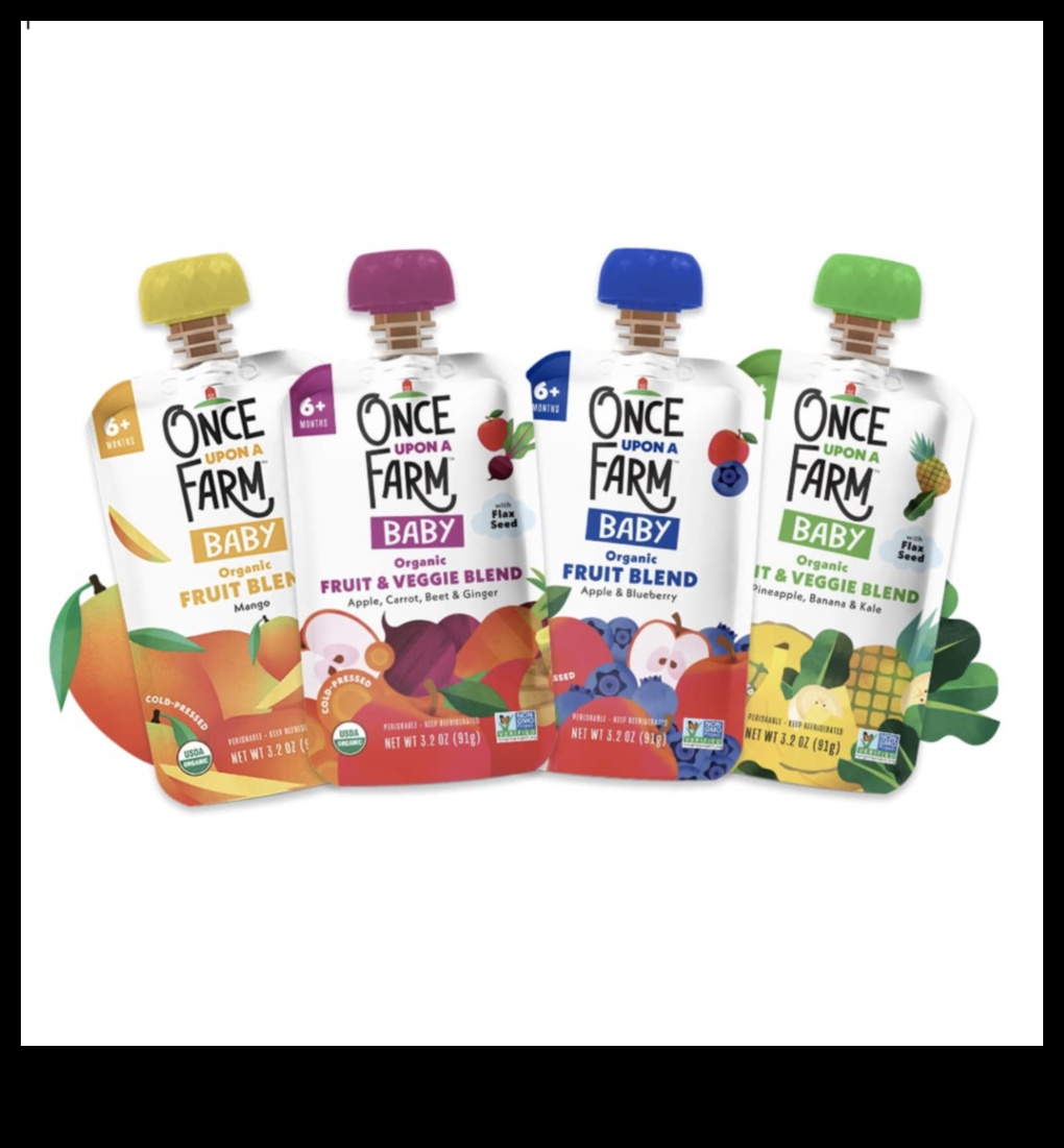 Ode organice: mâncare pentru copii bogată în nutrienți care sărbătorește natura