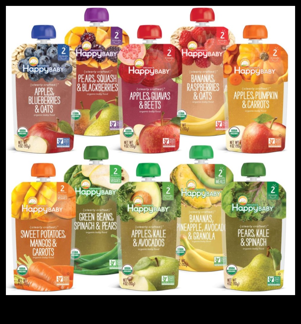 Ode organice: mâncare pentru copii bogată în nutrienți care sărbătorește natura