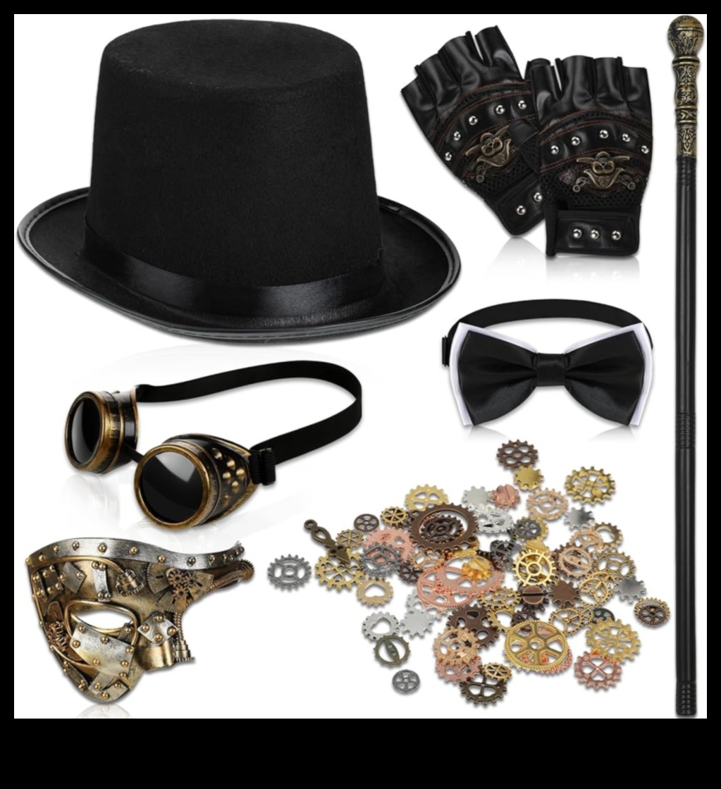 Accesorii DIY inspirate de stilul steampunk: echipament și eleganță gadget