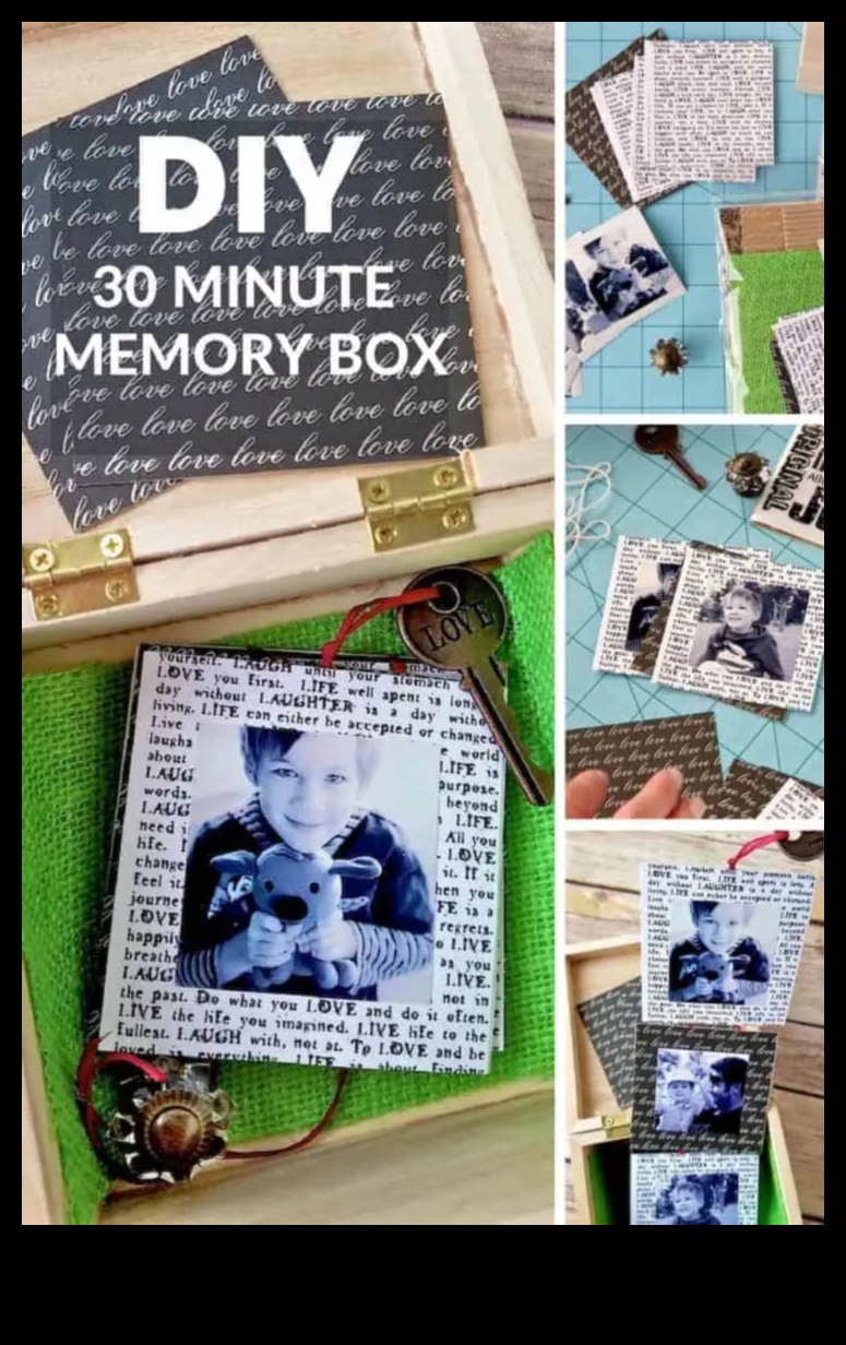 Cadouri de bricolaj pentru păstrarea memoriei: crearea de păstrări apreciate