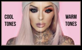 Echilibrarea tonurilor calde și răcoroase obținând armonie în machiajul de zi cu zi
