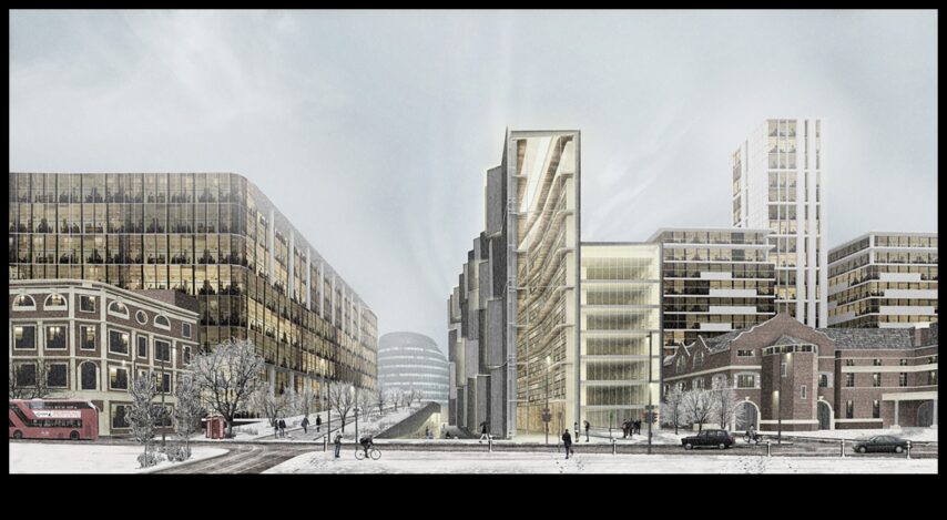 Perspective urbane un oraș în imagini