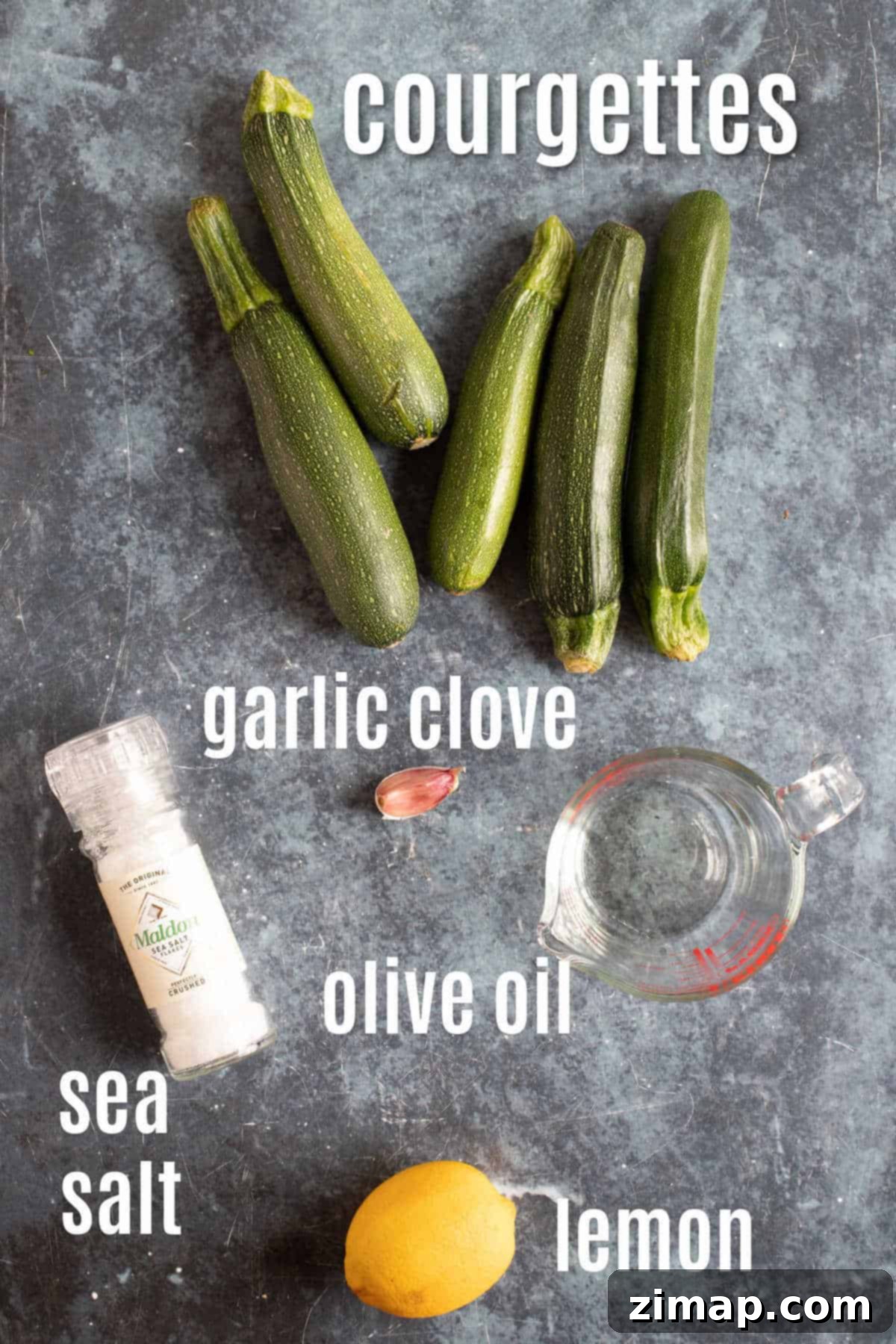 Κολοκυθάκια Φούρνου με Λεμόνι και Σκόρδο 3 Ingredients for roast courgettes
