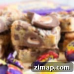 Εύκολα Μπλοντις με Αυγά Cadbury Κρέμας 9 Blondies με αυγά Cadbury Creme.