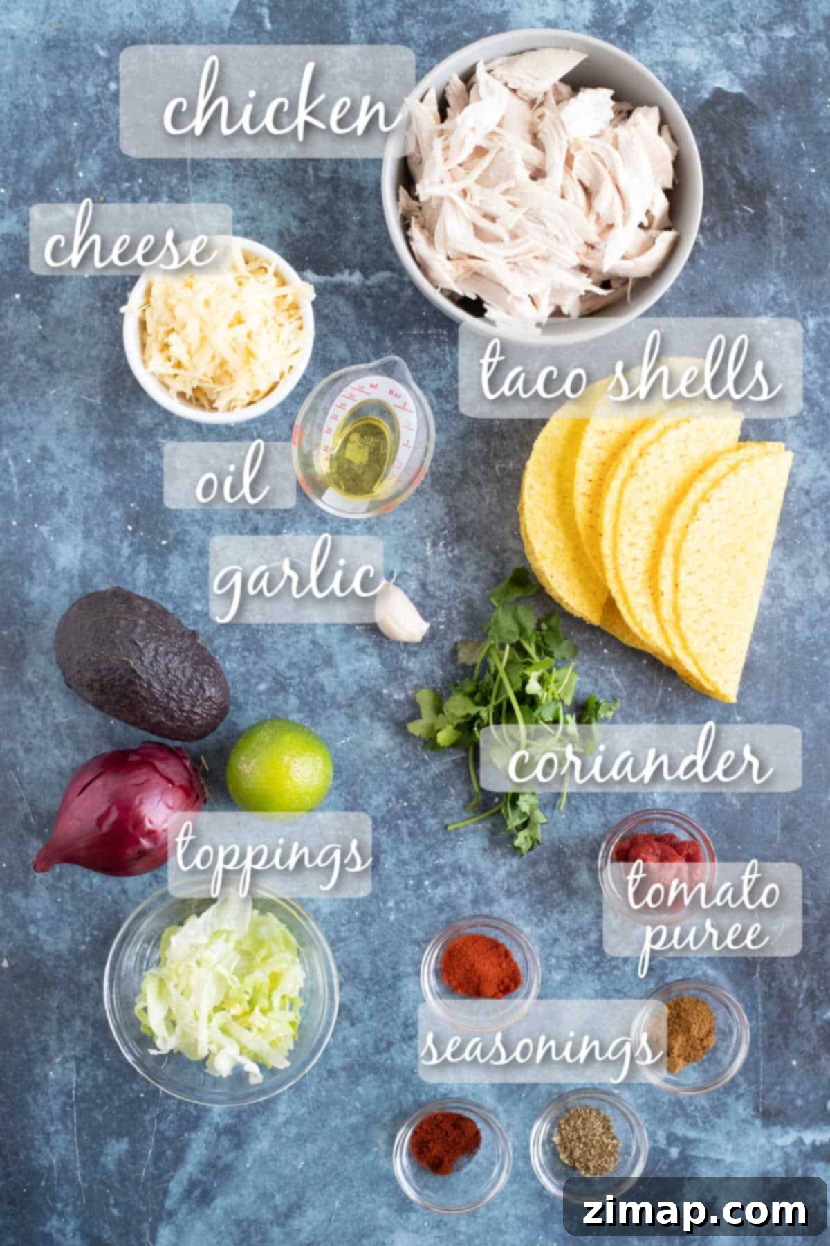 Εύκολα Τάκος με Περισσεύματα Κοτόπουλου 3 Ingredients for leftover chicken tacos