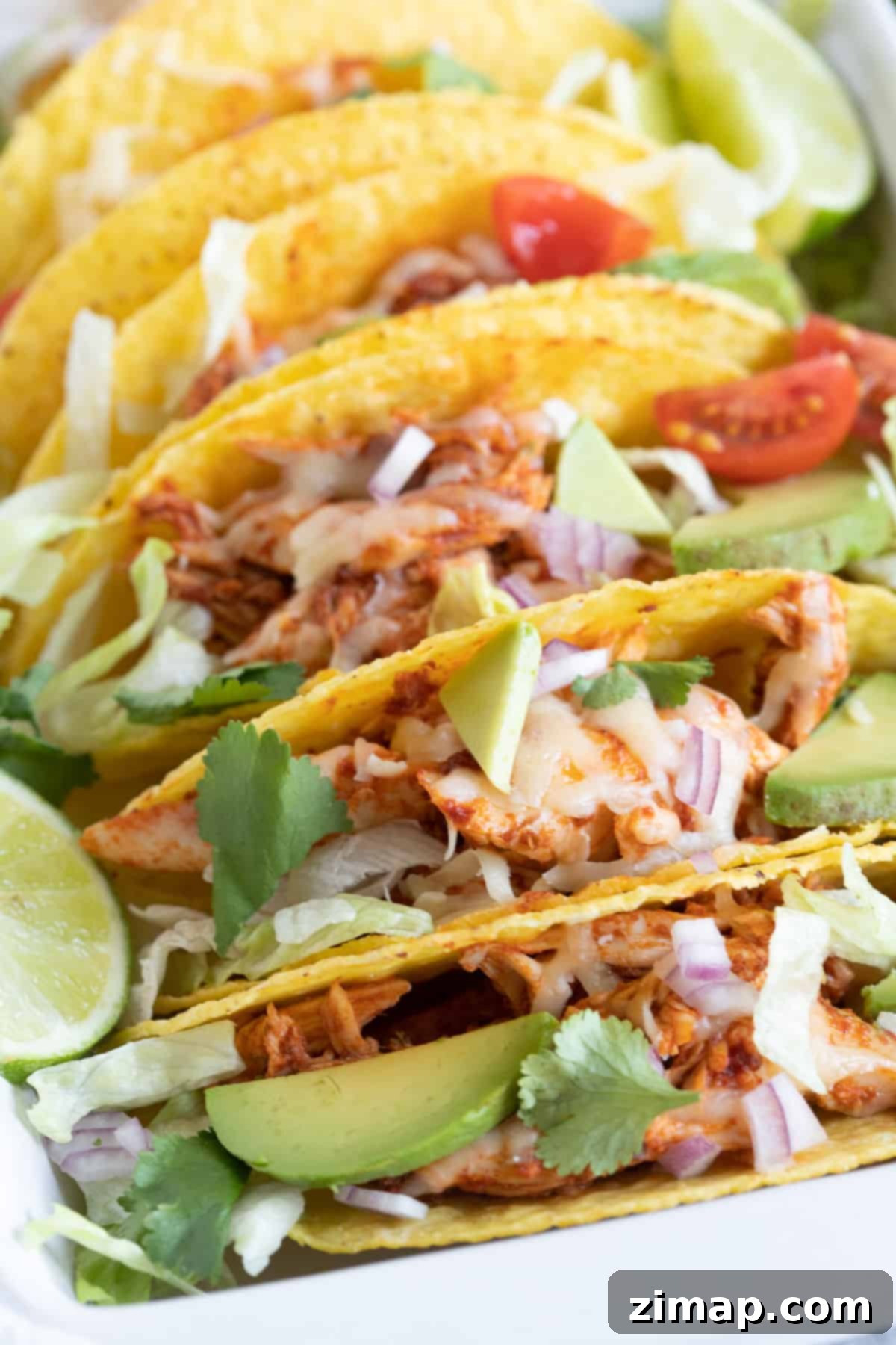 Εύκολα Τάκος με Περισσεύματα Κοτόπουλου 7 Leftover chicken tacos.