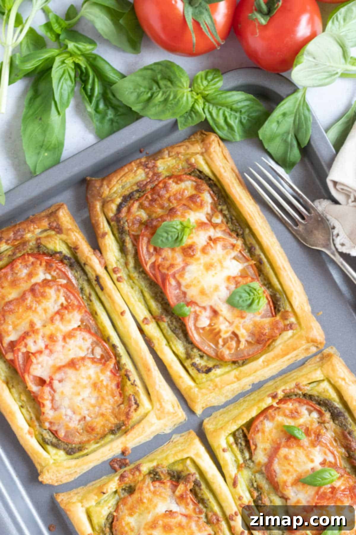 Σφολιατοταρτάκια πανεύκολα 6 Savoury puff pastry tarts.