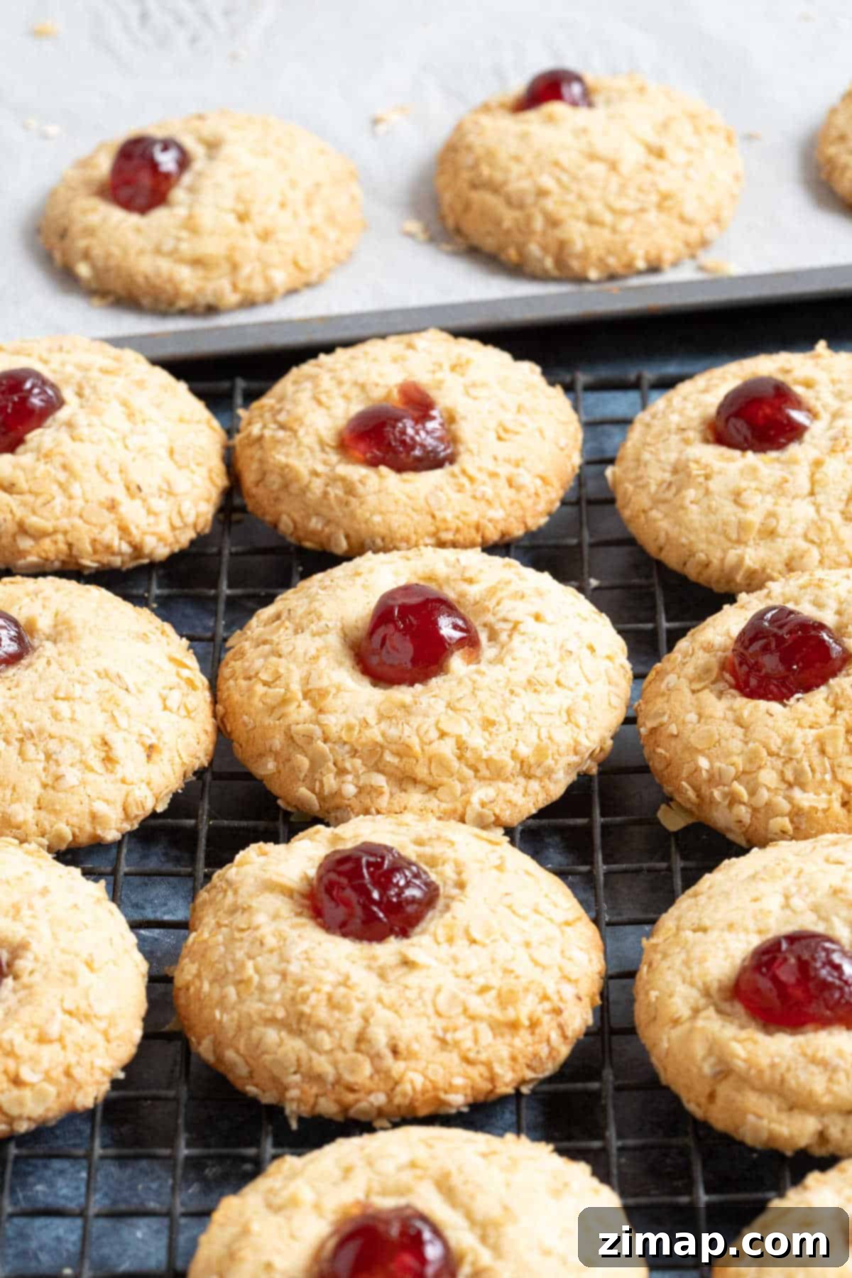 Melting moments on a cooling rack.