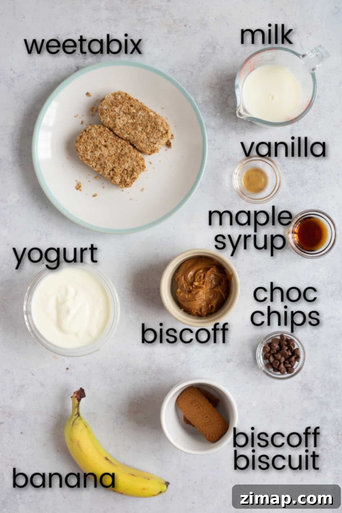 Εύκολο Weetabix ψυγείου 3 Υλικά για overnight weetabix.