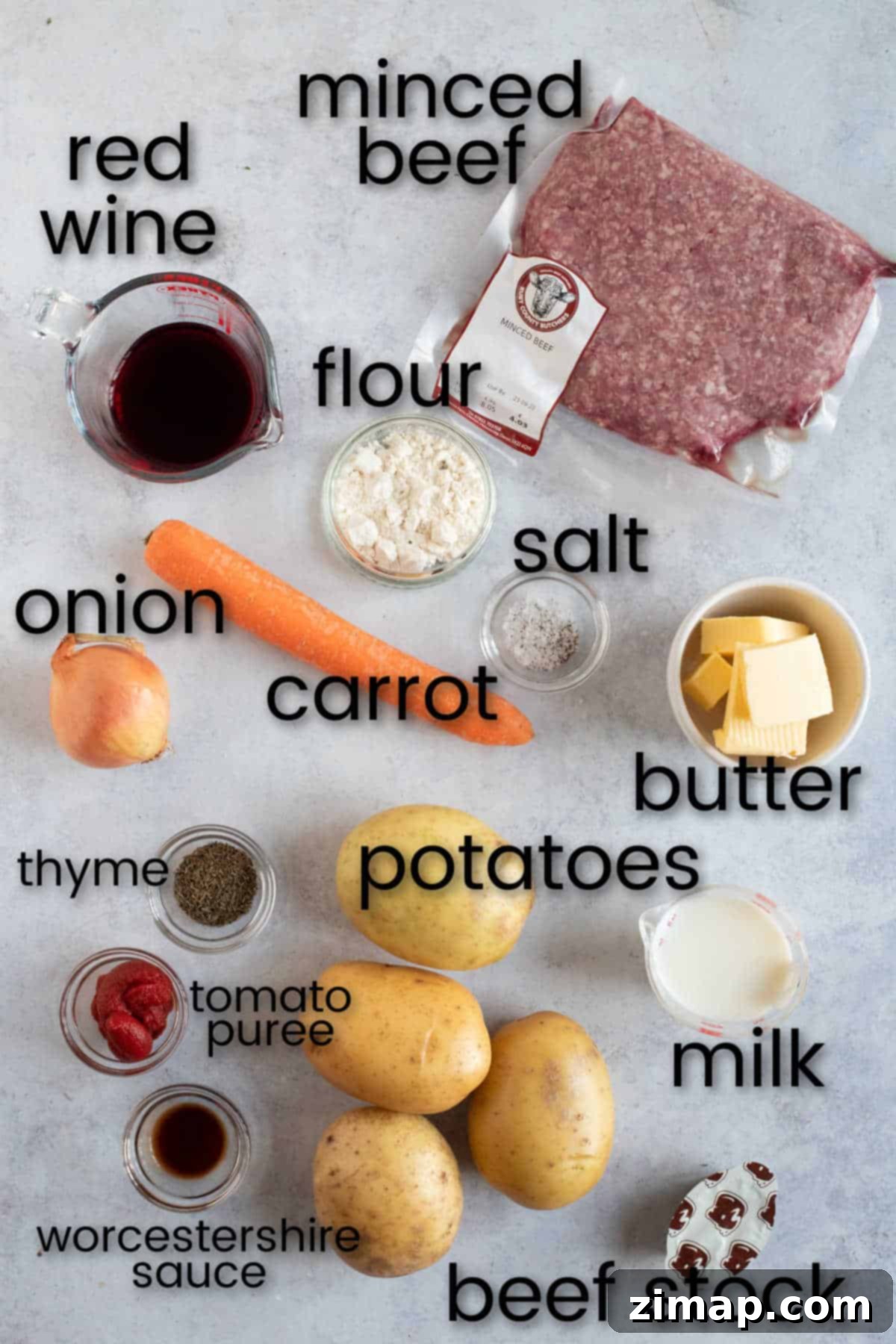 Πανεύκολο Κότατζ Πάι 3 Συστατικά για cottage pie.