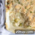 Απολαυστικό Γκρατέν Λαχανάκια Βρυξελλών με Μπέικον και Τυρί 13 Γκρατέν λαχανάκια Βρυξελλών με επικάλυψη φρυγανιάς.
