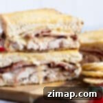 Τοστ Γαλοπούλας με Μπέικον και Μπρι σε Φριτέζα Αέρος 8 Σάντουιτς γαλοπούλας με air fryer.