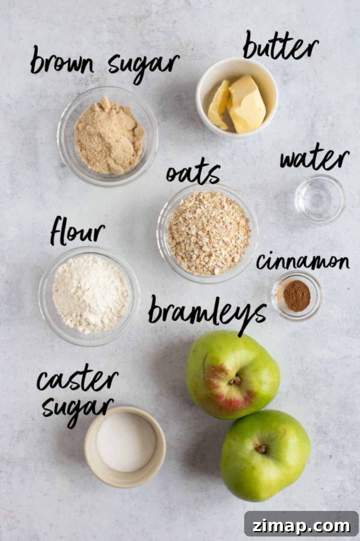 Εύκολο Κράμπλ Μήλου στο Air Fryer 4 Συστατικά για apple crumble σε φριτέζα αέρος