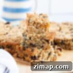 Μαστιχωτές Μπάρες Γκρανόλας 8 Μια στοίβα σπιτικές μπάρες γκρανόλα.