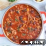 Εύκολο Τσίλι Γαλοπούλας 8 Τσίλι κιμά γαλοπούλας.