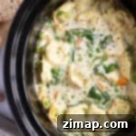 Σούπα Τορτελίνια Αργού Μαγειρέματος 9 Creamy tortellini soup in the slow cooker.