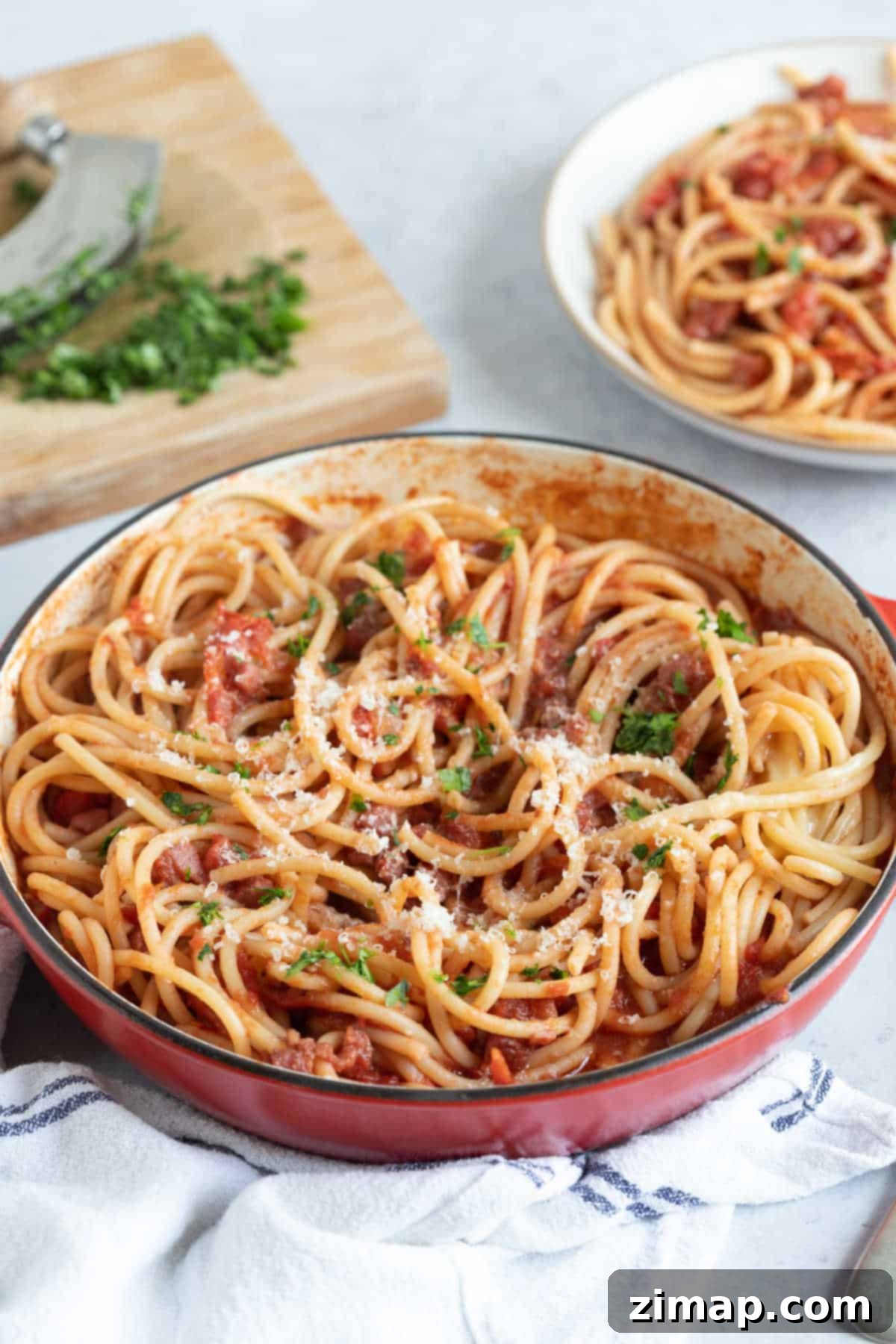 bucatini all'amatriciana