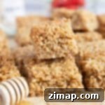 Μπάρες βρώμης με μέλι 9 Flapjacks με μέλι