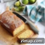 Ζουμερό Κέικ Λάιμ και Καρύδας 7 Μια φέτα από κέικ φρατζόλας με lime και καρύδα