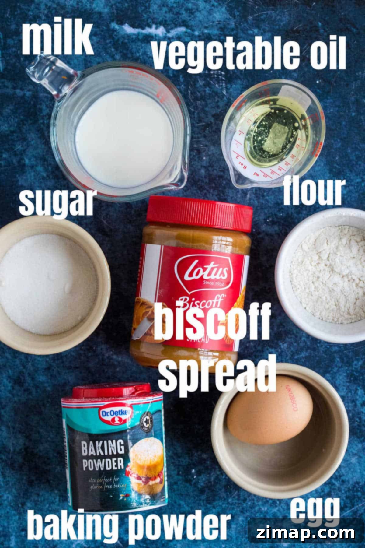 Το Απόλυτο Biscoff Κέικ Κούπας 3 Συστατικά για Biscoff mug cake.