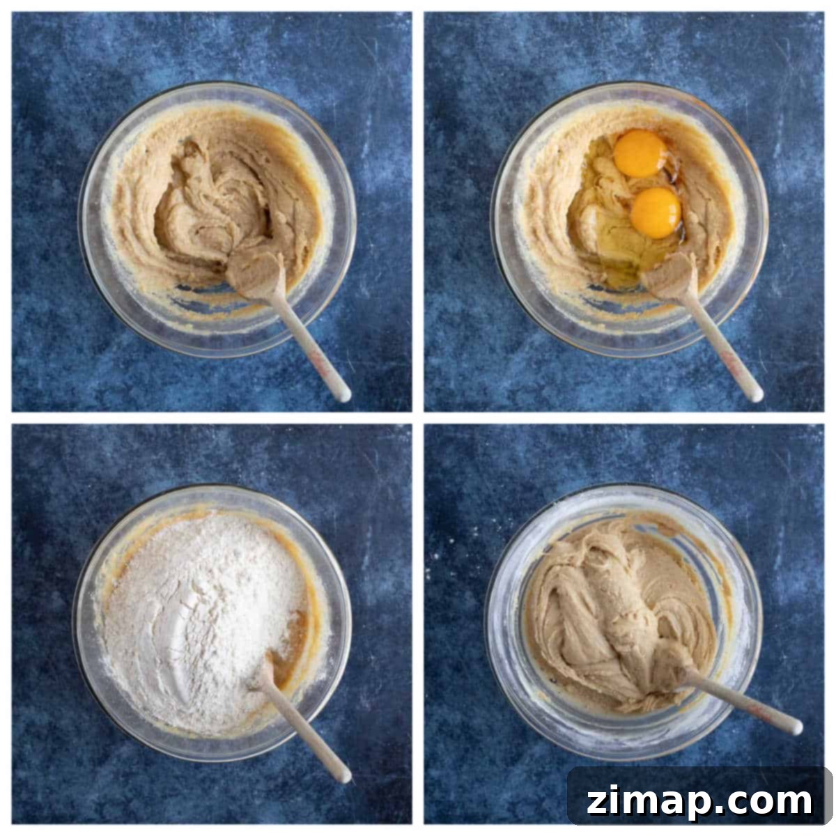 M&M Μπισκοτομπάρες με Τσιπς Σοκολάτας 4 Οδηγίες βήμα προς βήμα με φωτογραφίες για την παρασκευή μπαρών μπισκότων M&M μέρος 1