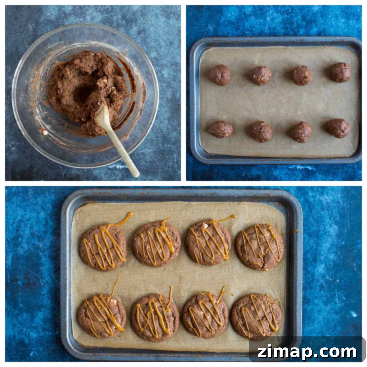 Σοκολατένια Μπισκότα Biscoff 5 Μπισκότα Biscoff ψημένα στο φούρνο.