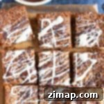 Εύκολες Μπάρες Βρώμης με Τσιπς Σοκολάτας 6 Flapjacks με κομματάκια σοκολάτας κομμένα σε μπάρες.