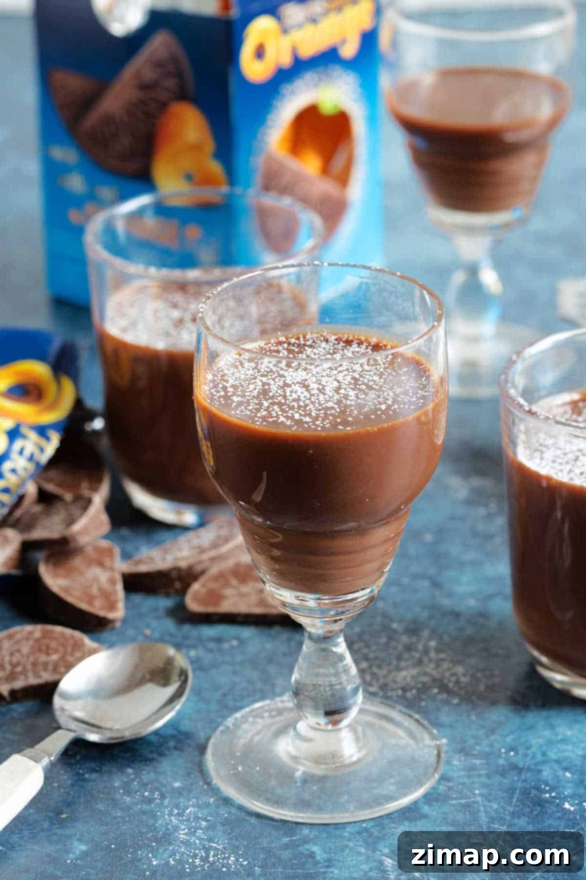 Εύκολα Σοκολατένια Γλυκάκια με Πορτοκάλι 3 Pots σοκολάτας πορτοκάλι.